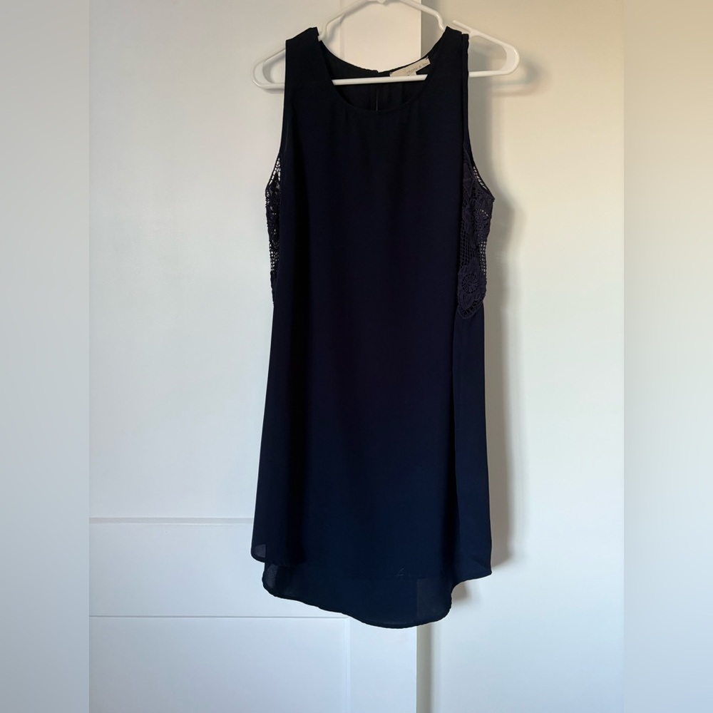 Monk and Lou Navy Sleeveless Dress